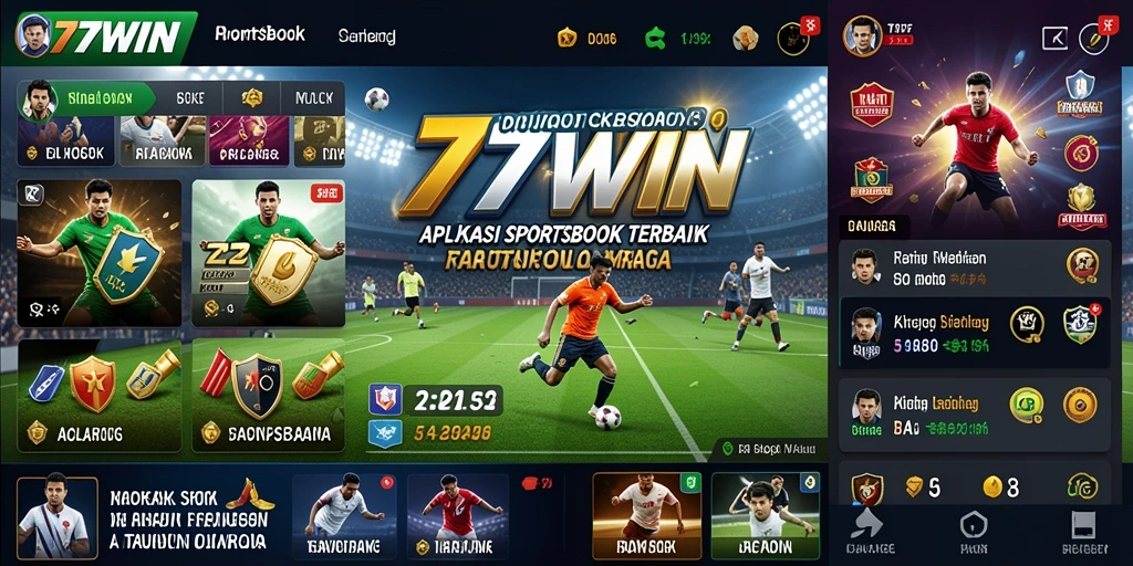 Tampilan gameplay taruhan olahraga yang menarik di 77WIN.