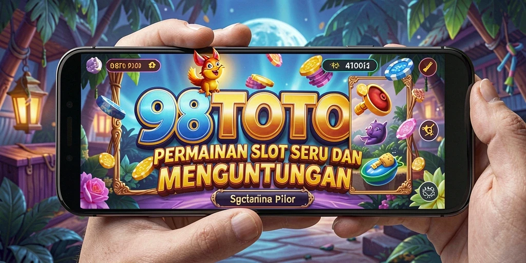 Screenshot gameplay 98TOTO yang menunjukkan keseruan bermain slot.
