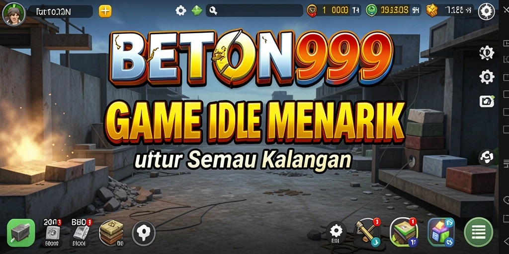 Tampilan gameplay BETON999 yang menarik dan penuh warna.