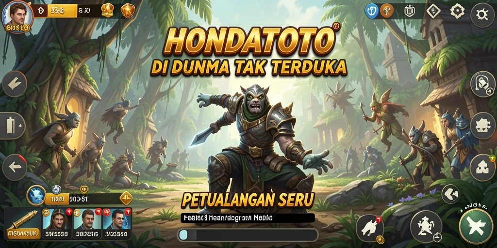 Tangkapan layar gameplay HONDATOTO menampilkan petualangan yang mendebarkan.
