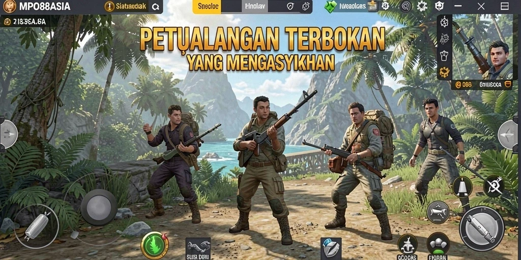 Tangkapan layar MPO88ASIA menampilkan petualangan seru di dunia terbuka yang kaya.