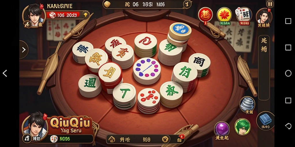 Tampilan gameplay seru di N06 saat bermain QiuQiu.