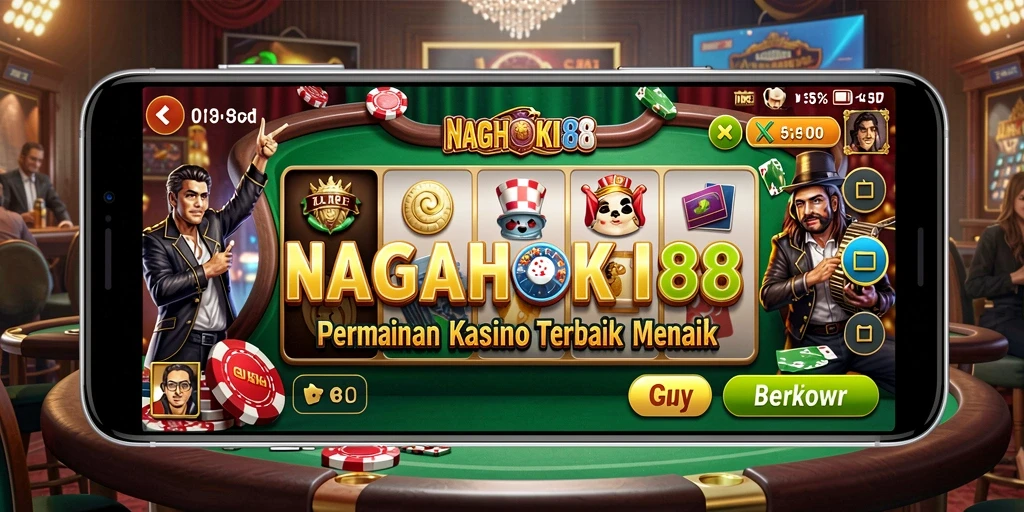 Tampilan gameplay kasino yang mengasyikkan di NAGAHOKI88.