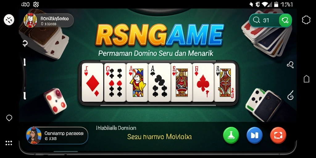 Tampilan gameplay seru dari RSNGAME yang mengasyikkan.