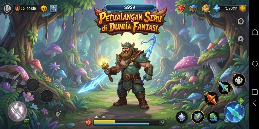 Tampilan menakjubkan dari gameplay S9S9 yang penuh petualangan.