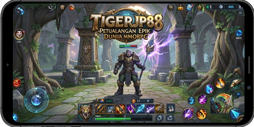 Gambaran gameplay seru di TIGERJP88 dengan aksi pertarungan yang mendebarkan.